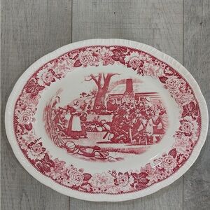 Homer Laughlin Vintage Historical Plate